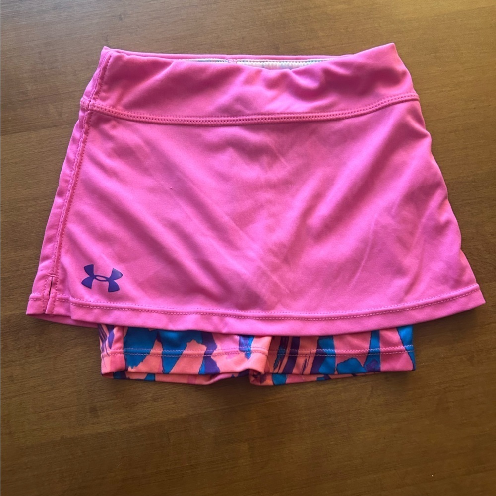 Under Armour Heat Gear Toddler Girls Pink Skort